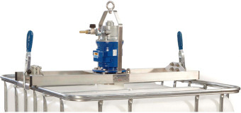 May khuay IBC khi nen